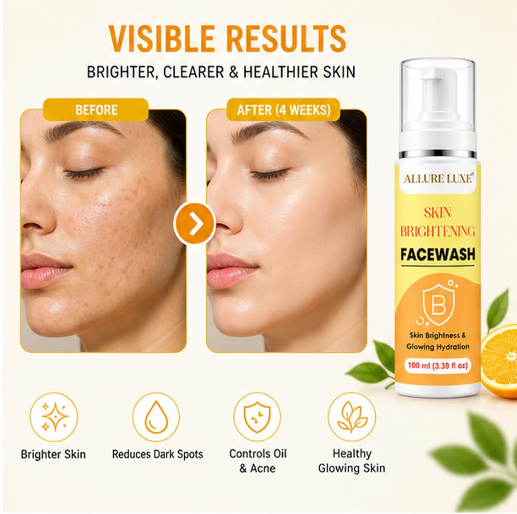 Allure Luxe Skin Brightening Face Wash