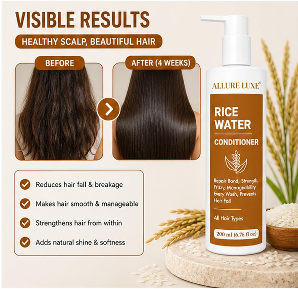 Allure Luxe Rice Water Conditioner