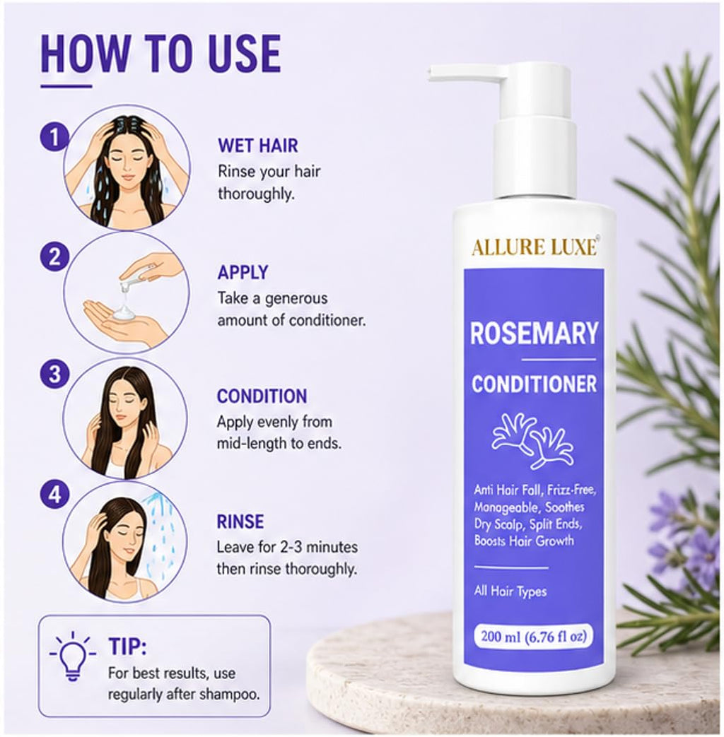 Allure Luxe Rosemary Conditioner