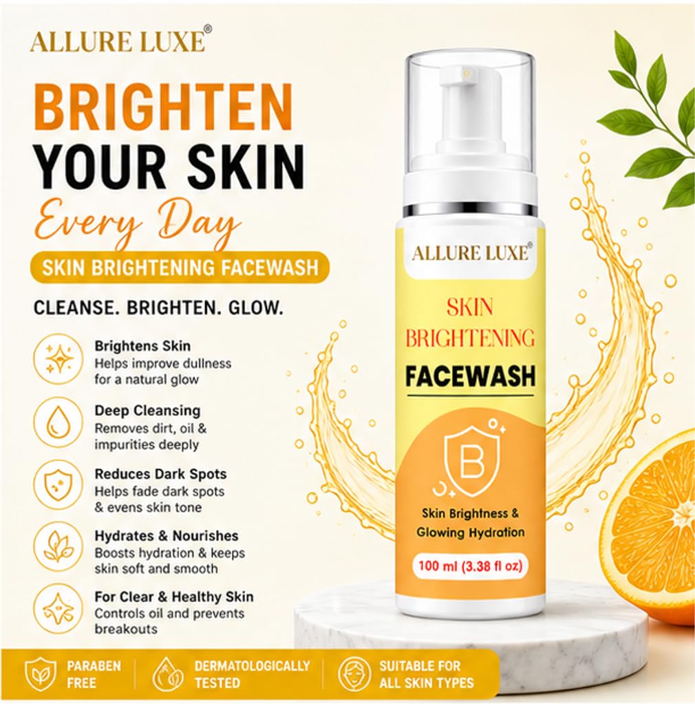 Allure Luxe Skin Brightening Face Wash