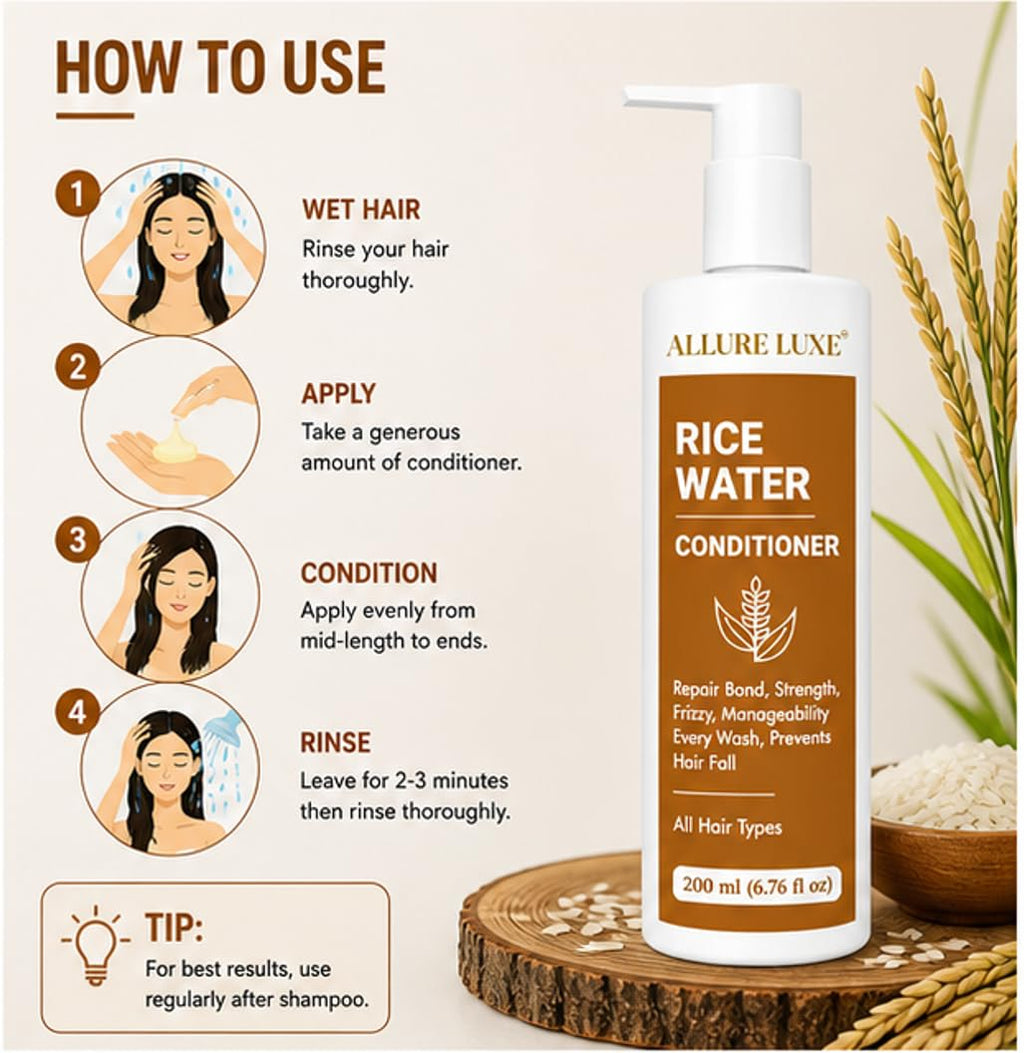 Allure Luxe Rice Water Conditioner