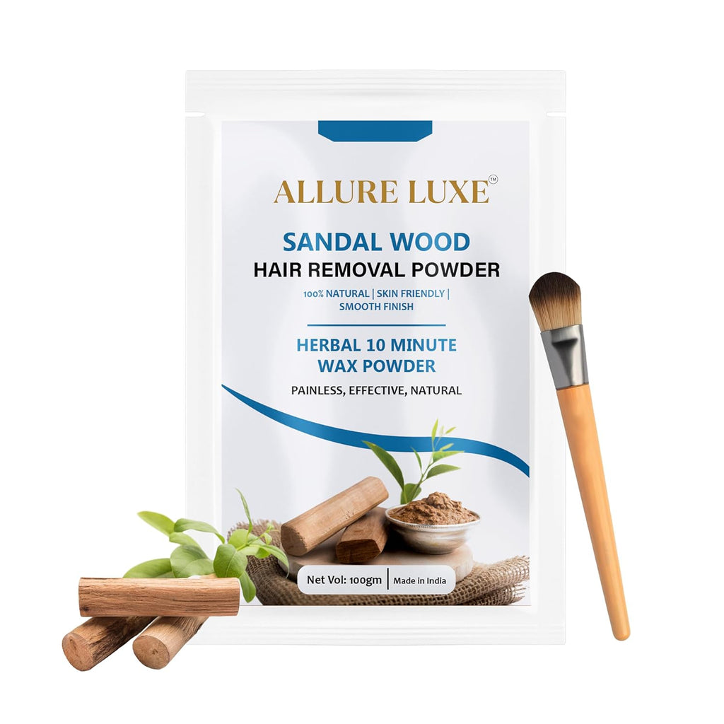 Allure Luxe Sandalwood Hair Removal Powder