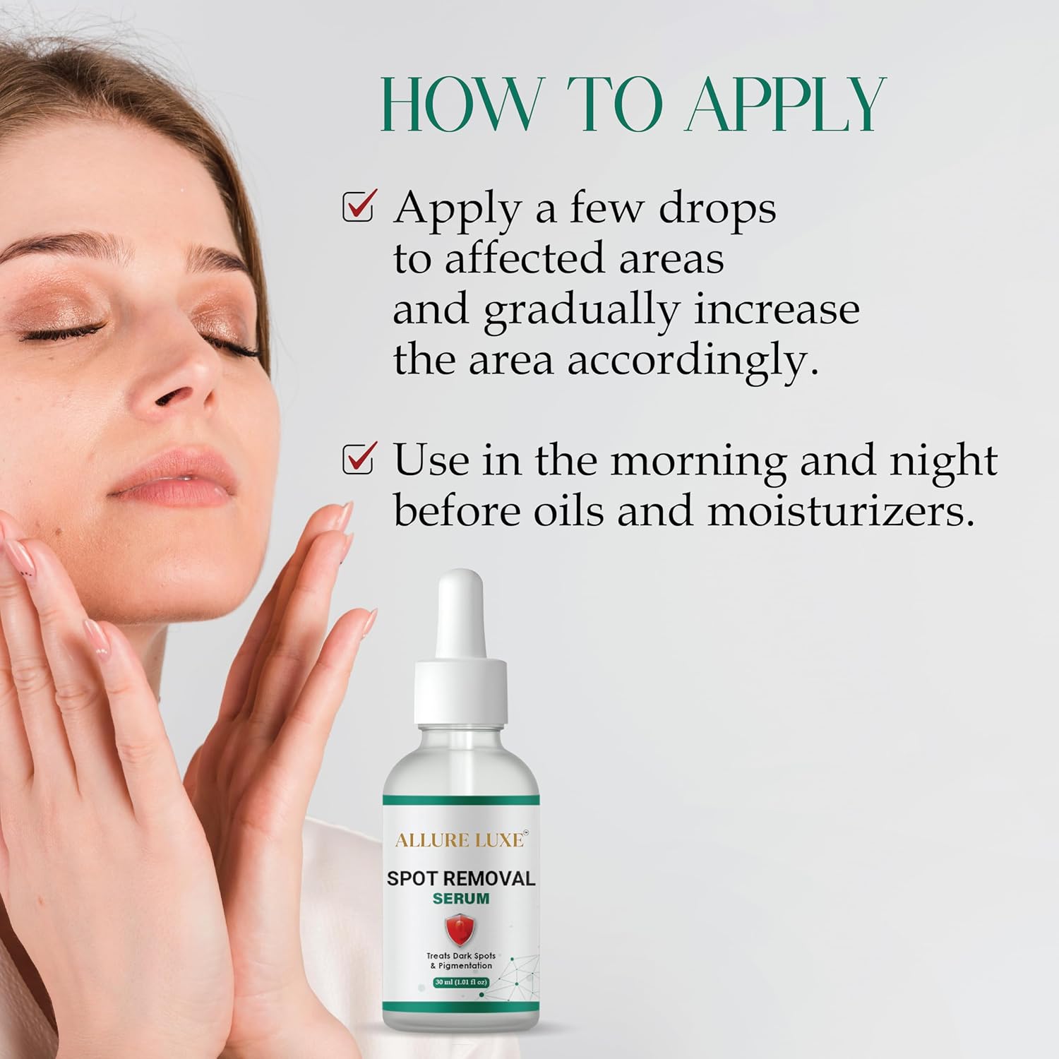 Allure Luxe Spot Removal Serum for Face 30ml