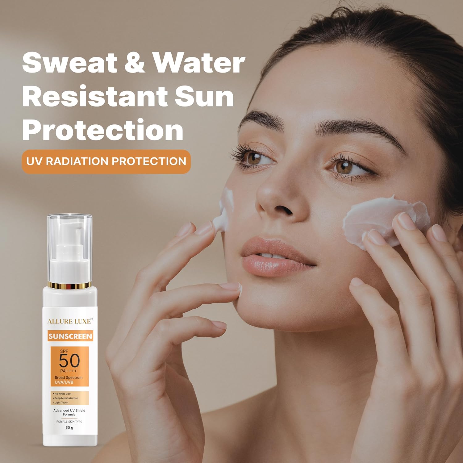 Allure Luxe Sunscreen SPF 50 PA++++