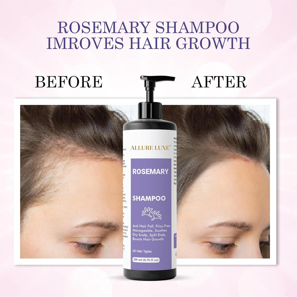Allure Luxe Shampoo, Damage Repairing, Nourishing, Smoothening, All Hair Types, 200 ml (Damage Repair Shampoo)